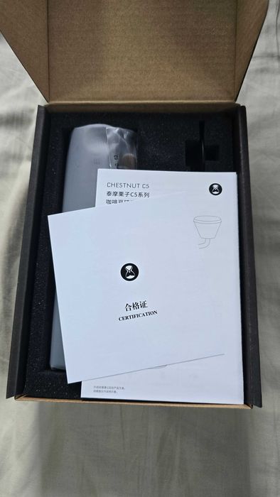 Ручная кофемолка Timemore Chestnut C5, чёрная