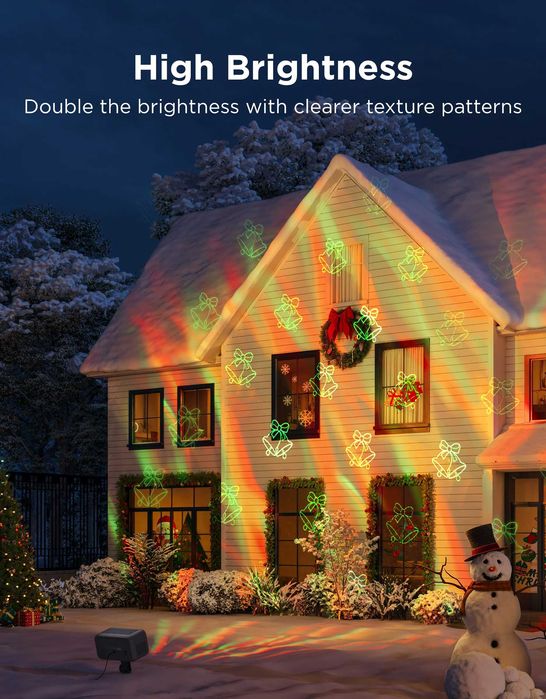 Govee Outdoor Laser Projector Lights - Proiector laser pentru Exterior