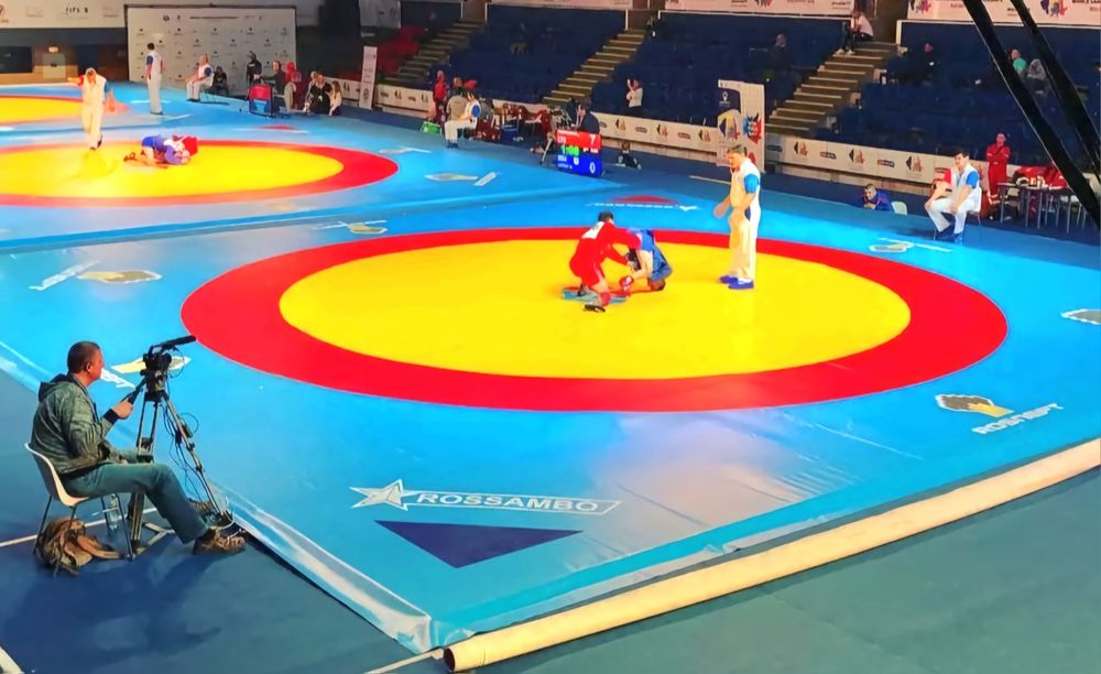 Изготовление спортивных ковров, с татами под плотной ткань, все размер