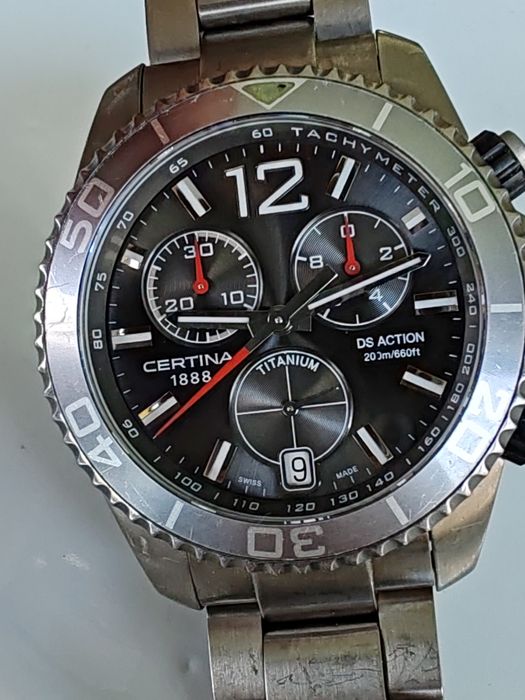 Ceas Certina DS Action Chronograph Quartz Titanium