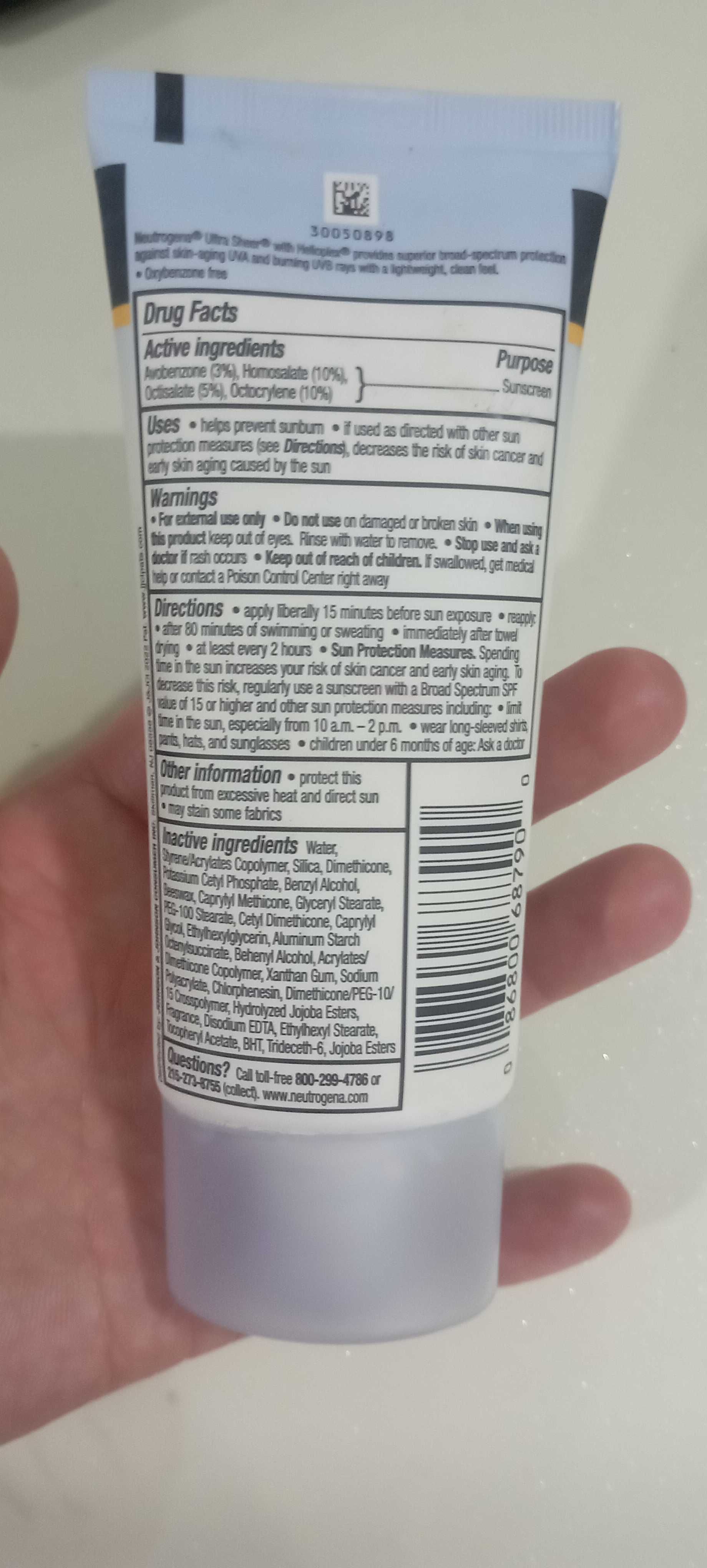 Neutrogena Spf 55 из США