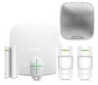 Kit sistem de alarma IP / GSM wireless Ajax 3 zone si sirena exterior
