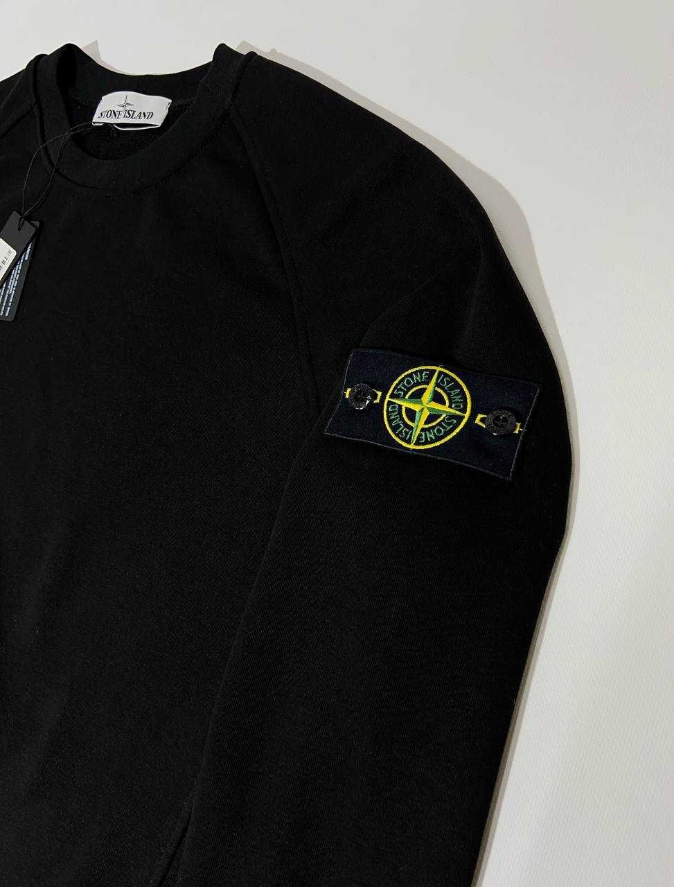 Суитшърт Stone Island в черен цвят