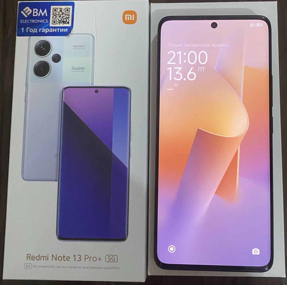 Redmi Not 13 pro Plus 5G 8/256 gb srochno sotiladi