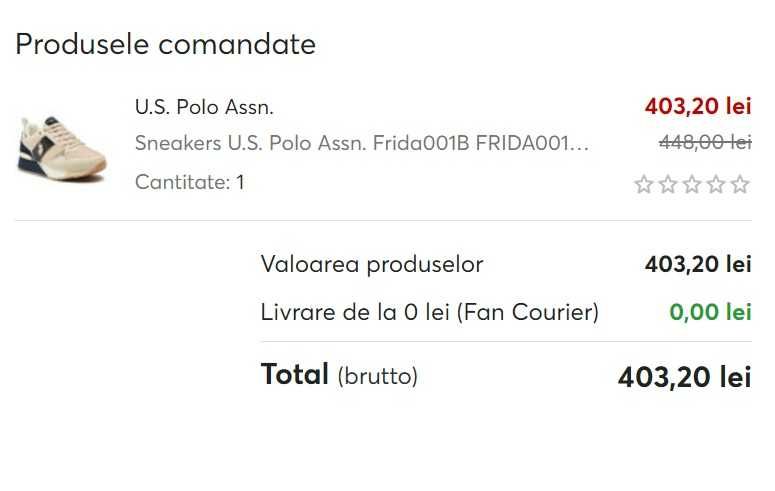 Adidași U.S. Polo Assn., bej / nude / auriu / bleumarin, mărimea 35