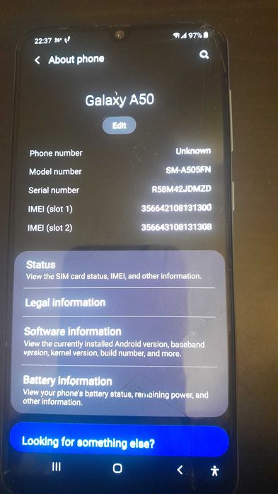 Samsung Galaxy A50
