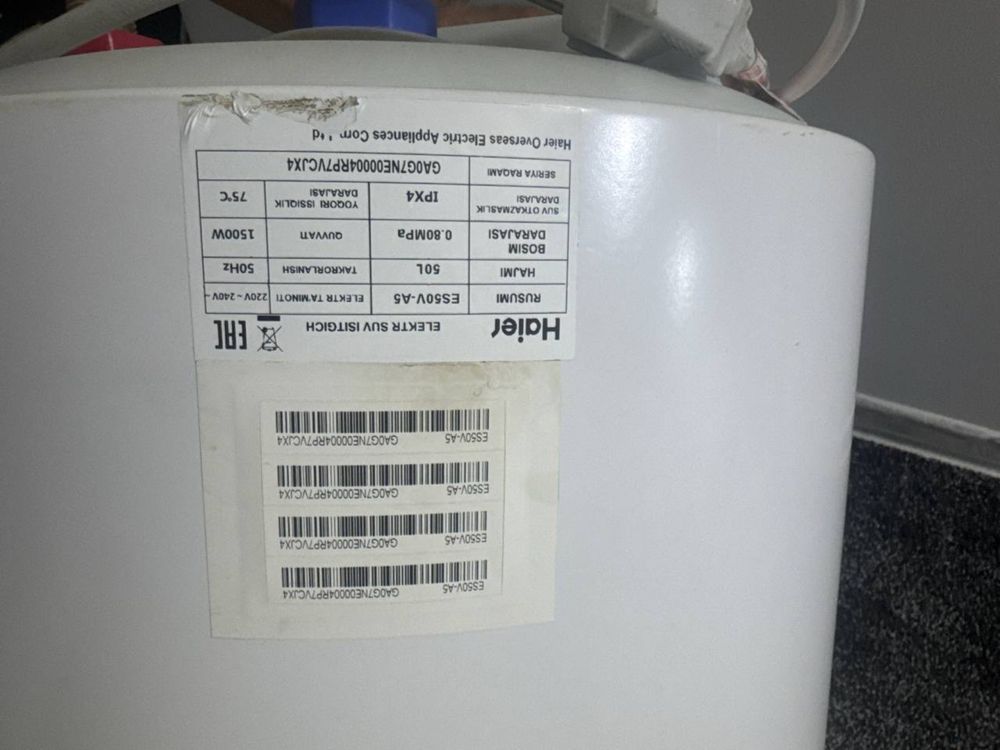 Haier pashti yengidek 50 litr