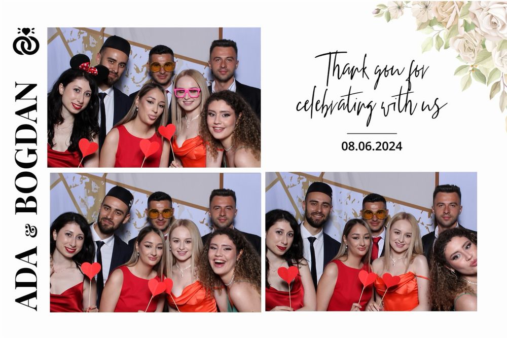 Cabina foto, 360 video booth selfie, fum greu, artificii, aranjamente