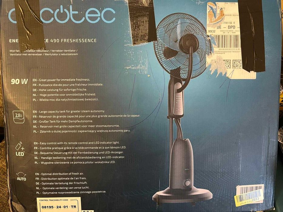 Ventilator vertical Cecotec EnergySilence 490/