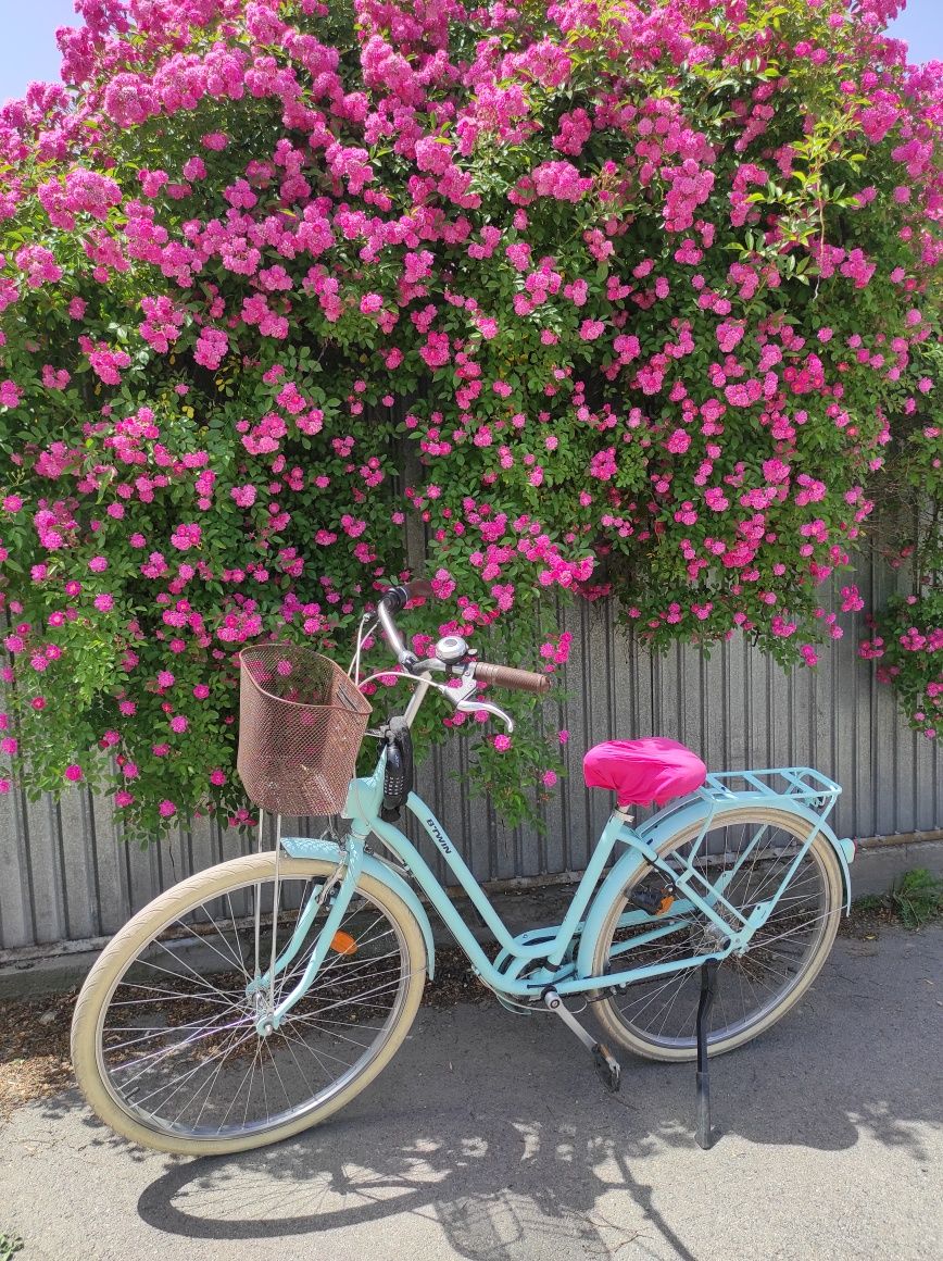 Велосипед городской женский Btwin Elops 520