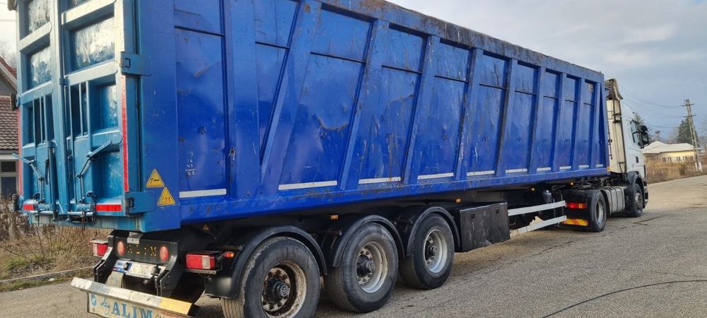 Scania + semiremorca fier 70m3