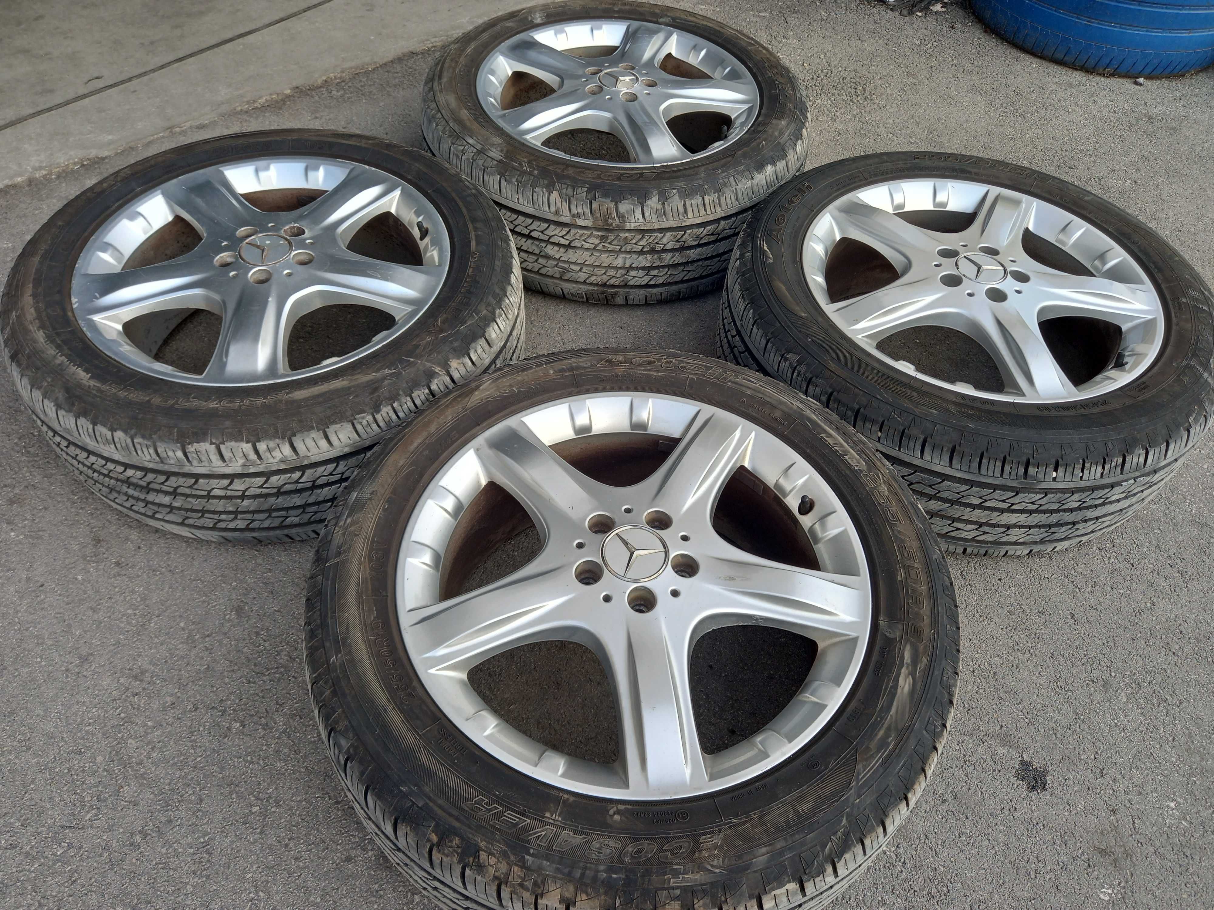 5х112/19 с гуми Мерцедес ML GL R 5x112/19 Mercedes w164 w251