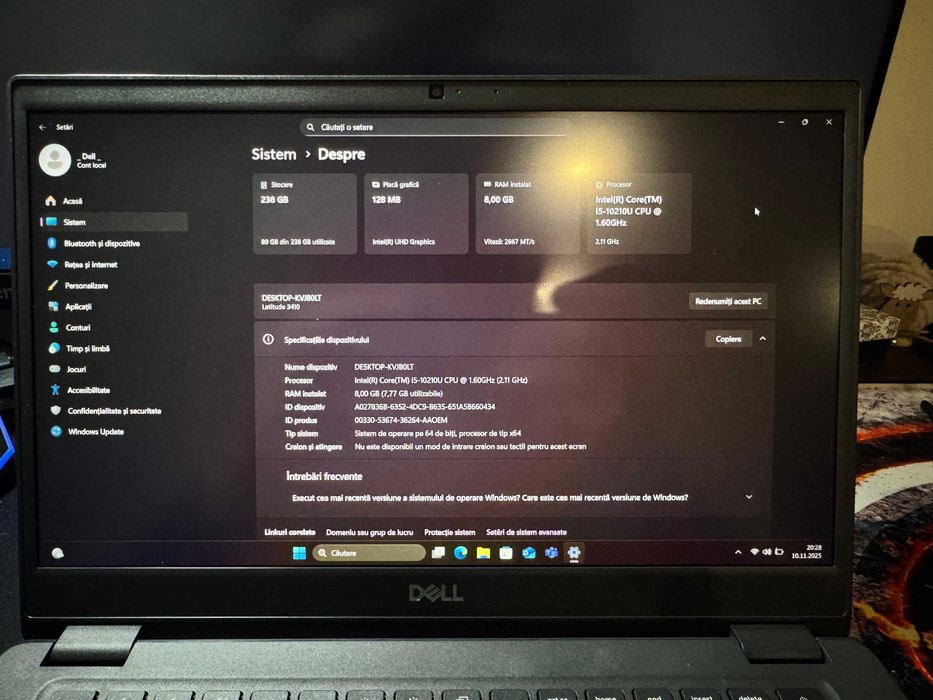 Dell Latitude 3410 impecabil