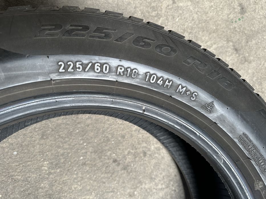 Set anvelope 225/60 R18 PIRELLI iarnă (m+s) Run Flat