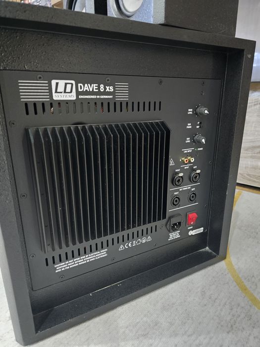 LD System Dave 8xs , sistem audio 2.1