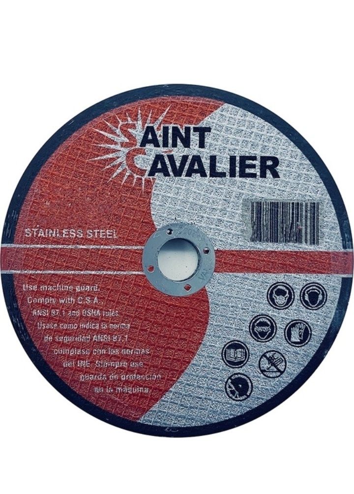 Disc abraziv taiere / debitare inox Saint Cavalier, 125x1x22,2 mm, 122