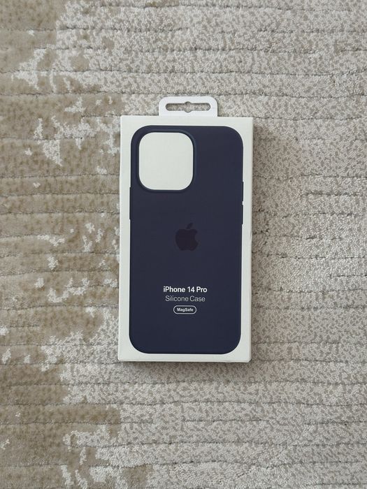 iPhone 14 Pro Silicon Case Storm Blue / Apple Калъф