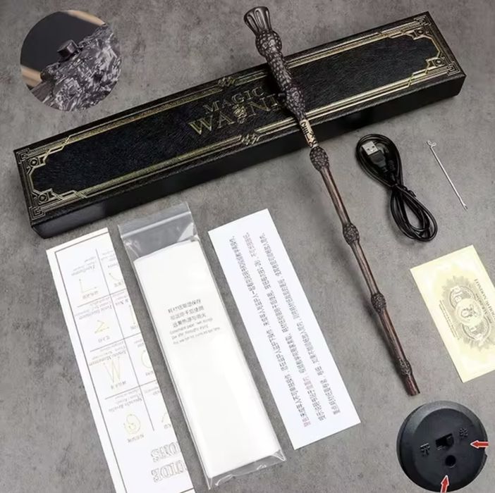 Огнедишаща магическа пръчка Хари Потър / Harry Potter изстрелваща огън