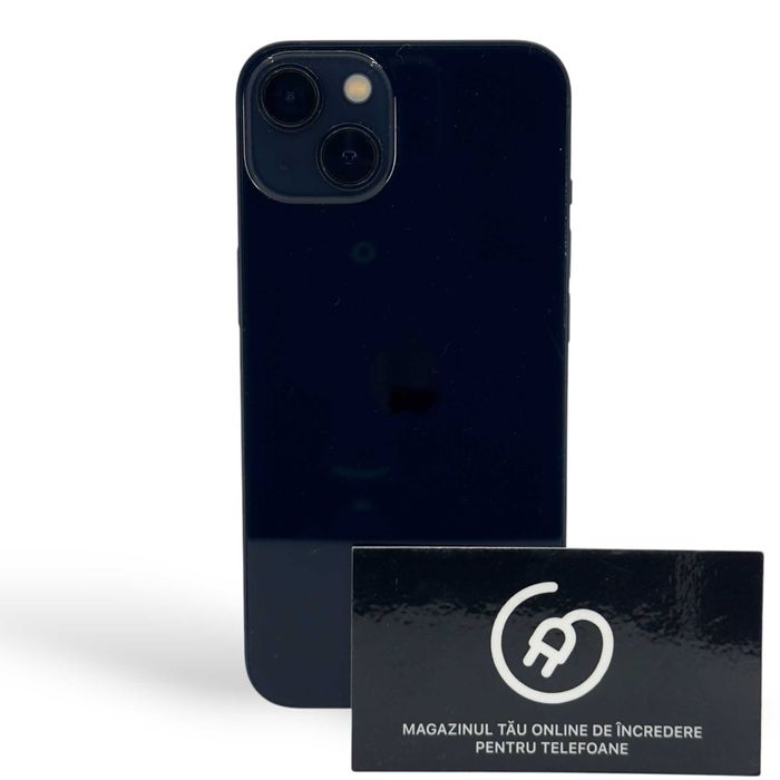 iPhone 13 100% 128Gb Midnight Excelentă + 24 Luni Garanție/Apple Plug