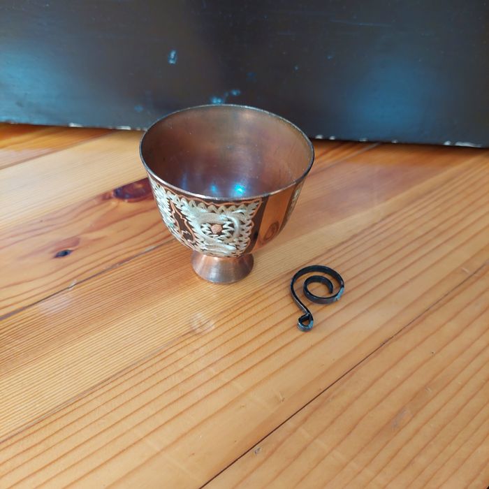 Меден сервиз за кафе 6 бр.