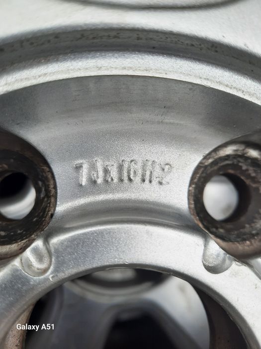 Ляти джанти с гуми 5×112,16цола, фолксваген