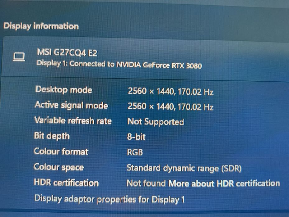 Monitor curbat MSI G27CQ4 E2 27" 170 Hz 1440p