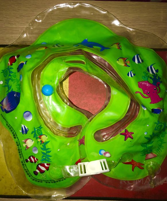 Colac de gât pentru bebeluși, culoarea verde