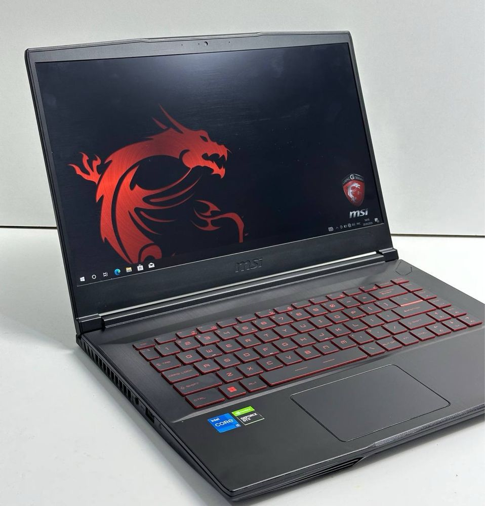 Msi GF63 Gaming Core i5 - 11400H. GTX 1650 4GB. Kuchli ishlar uchun