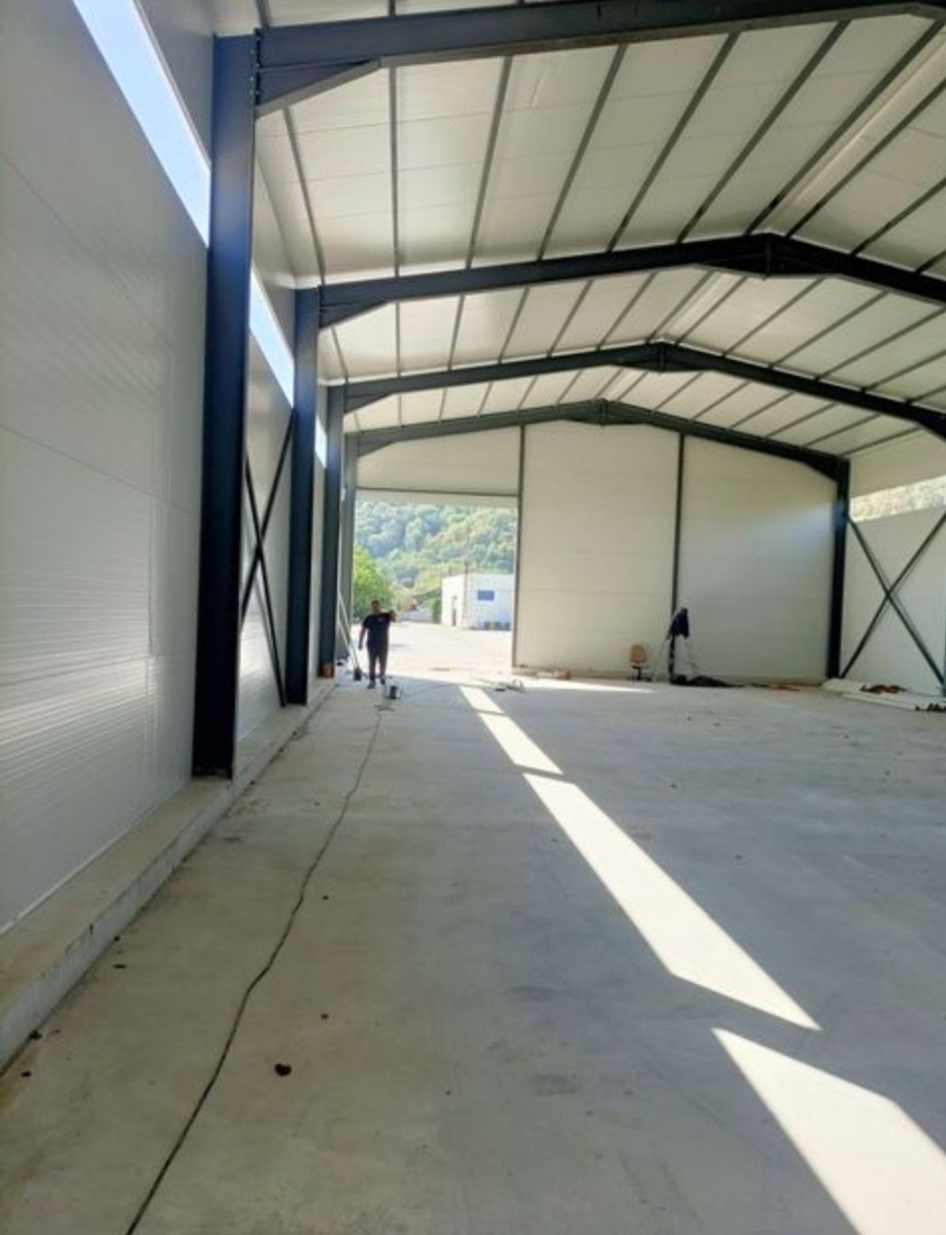 Vând hale metalice pret 12x20x4