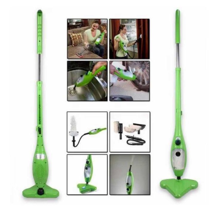 Парочистачка H20 x12, Уред 12в1, Моп на пара, 12 приставки