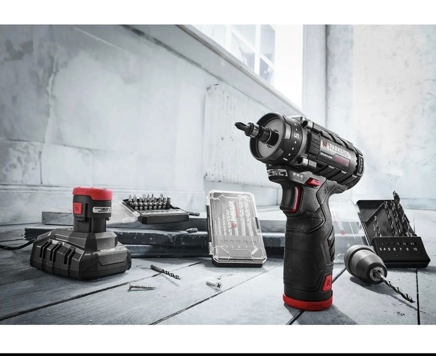 Set Filetantă/Masina de gaurit si insurubat PARKSIDE Performance 12V