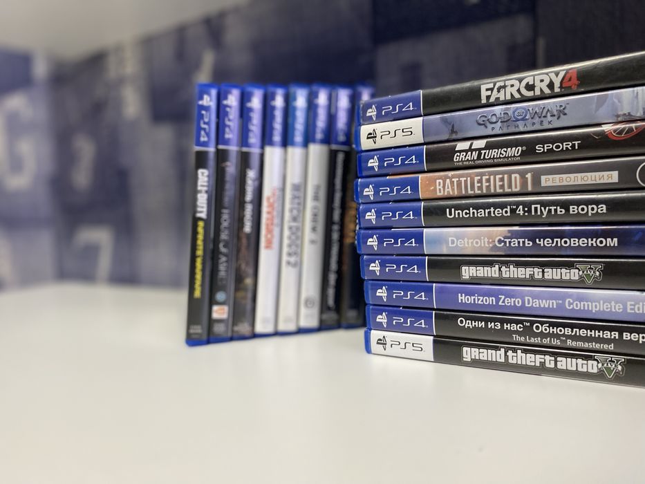 Продам игры на пс 4/пс 5