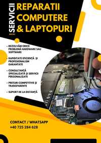 Servicii si reparatii computere si laptopuri - Bacau