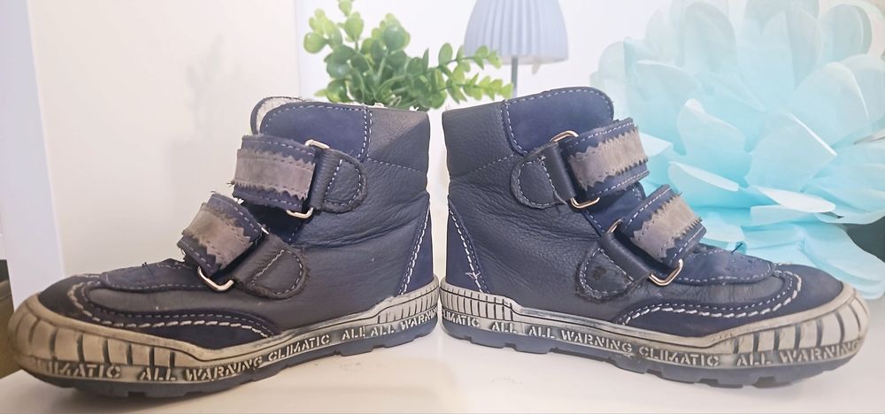 Ghete piele -imblanite interior -mas 24 - talpa flexibila