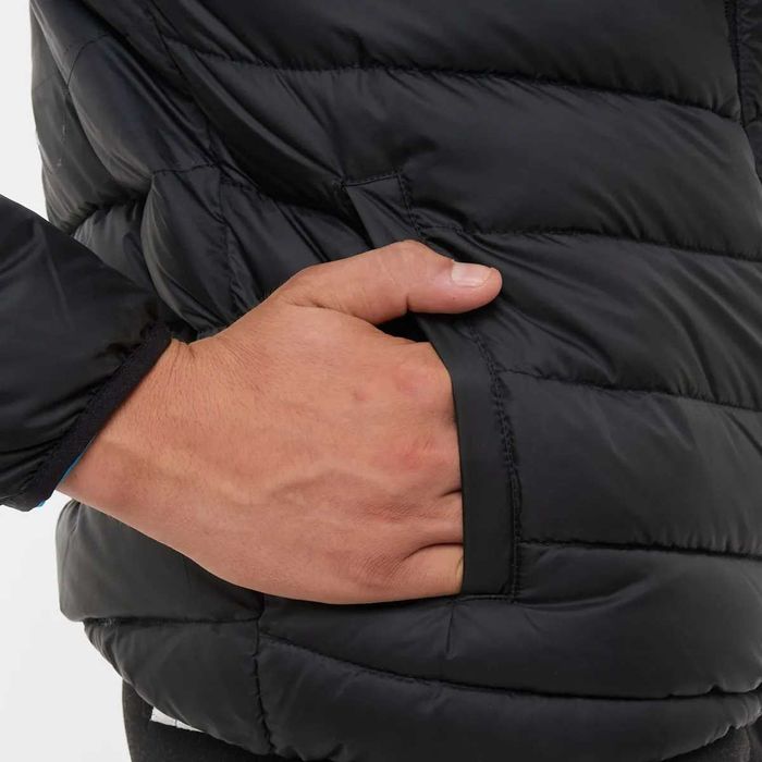 мъжко спортно яке Legea Monreal - черно и тъмносиньо