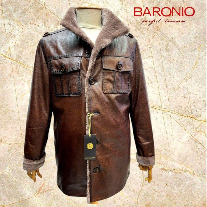 Мужские кожа и дублёнки в наличии и на заказ