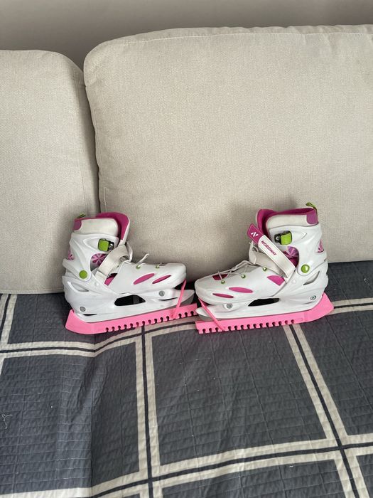 Продам коньки детские одевали пару раз