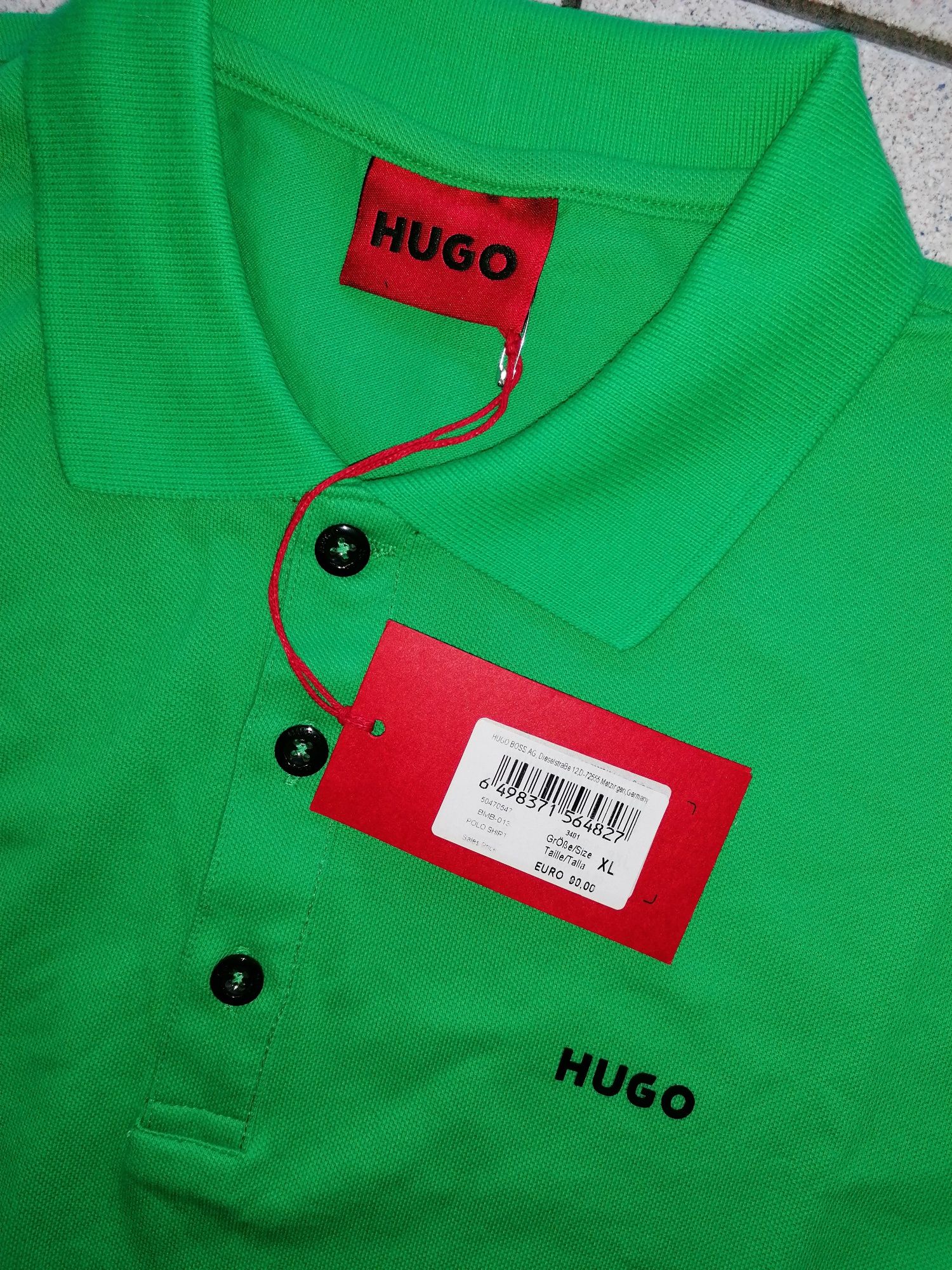 HUGO BOSS® - НОВА - 30% - мъжка поло тениска - 54(XL)