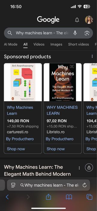 Why machines learn - the elegant math behind modern AI