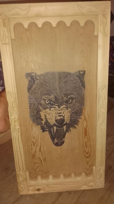 резные нарды художественный