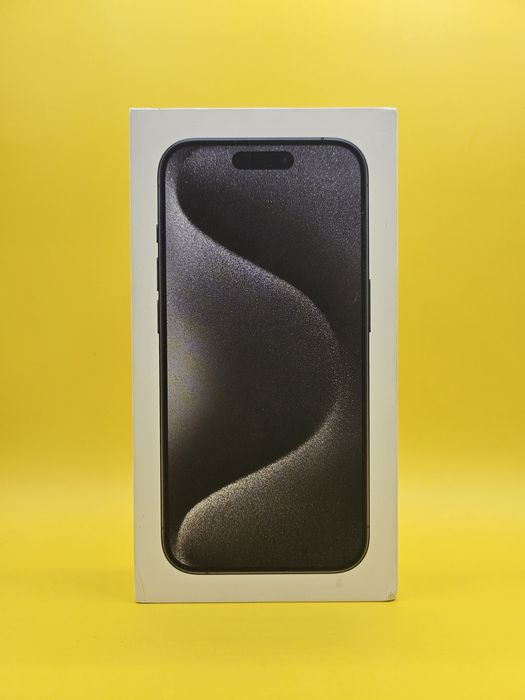iPhone 15 Pro Black Titanium 256 GB Sigilat