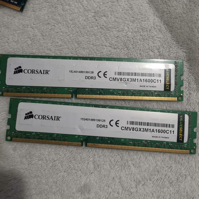1/2/4/8 gb Ram ddr3 1666, 1860