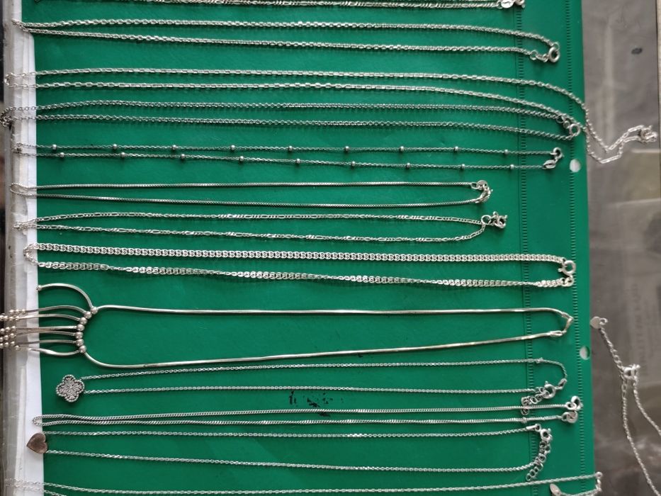 Лот Сребърни  верижки синджири 925