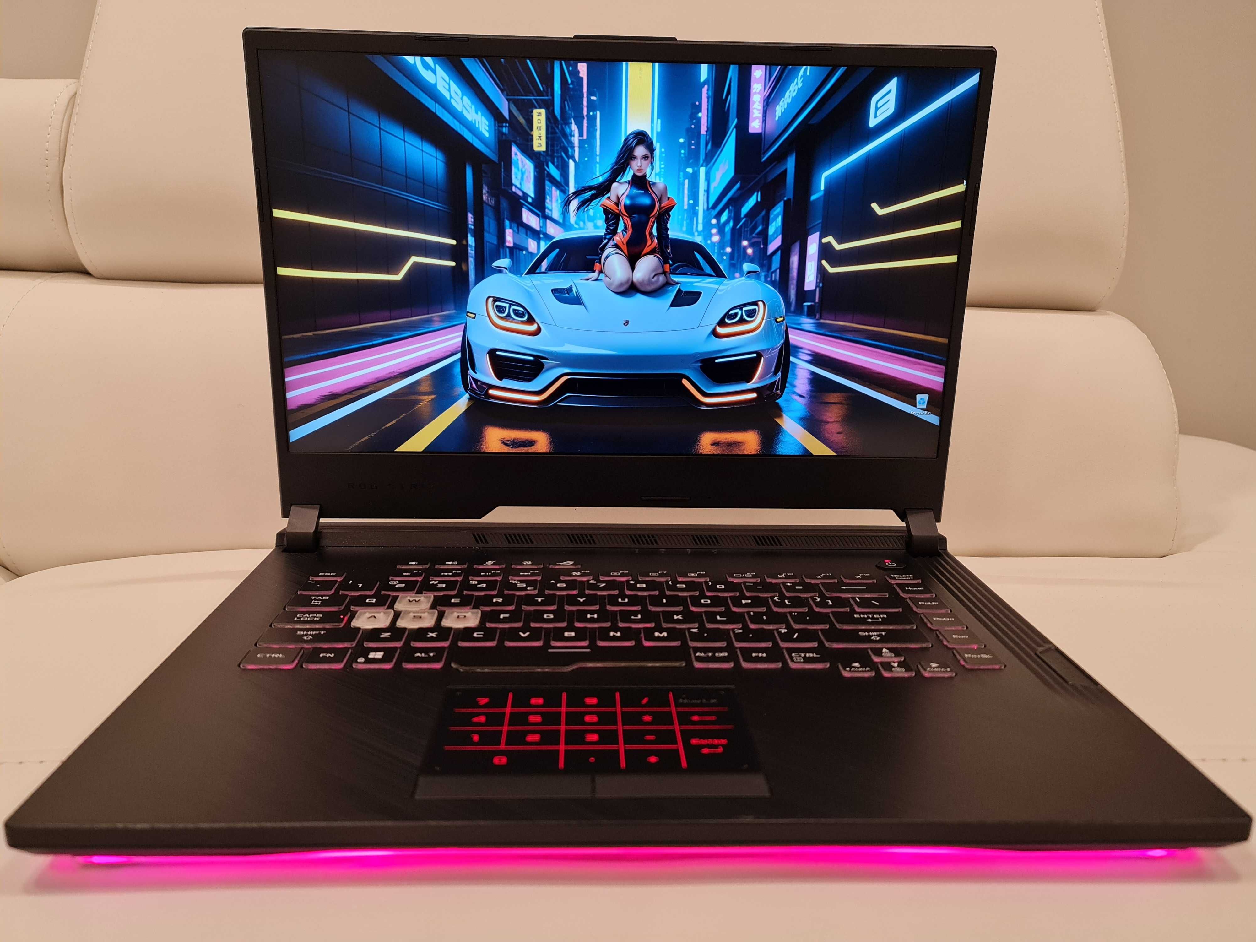 Laptop gaming Asus Strix nou, intel core i7 9750H ,video GTX 1650