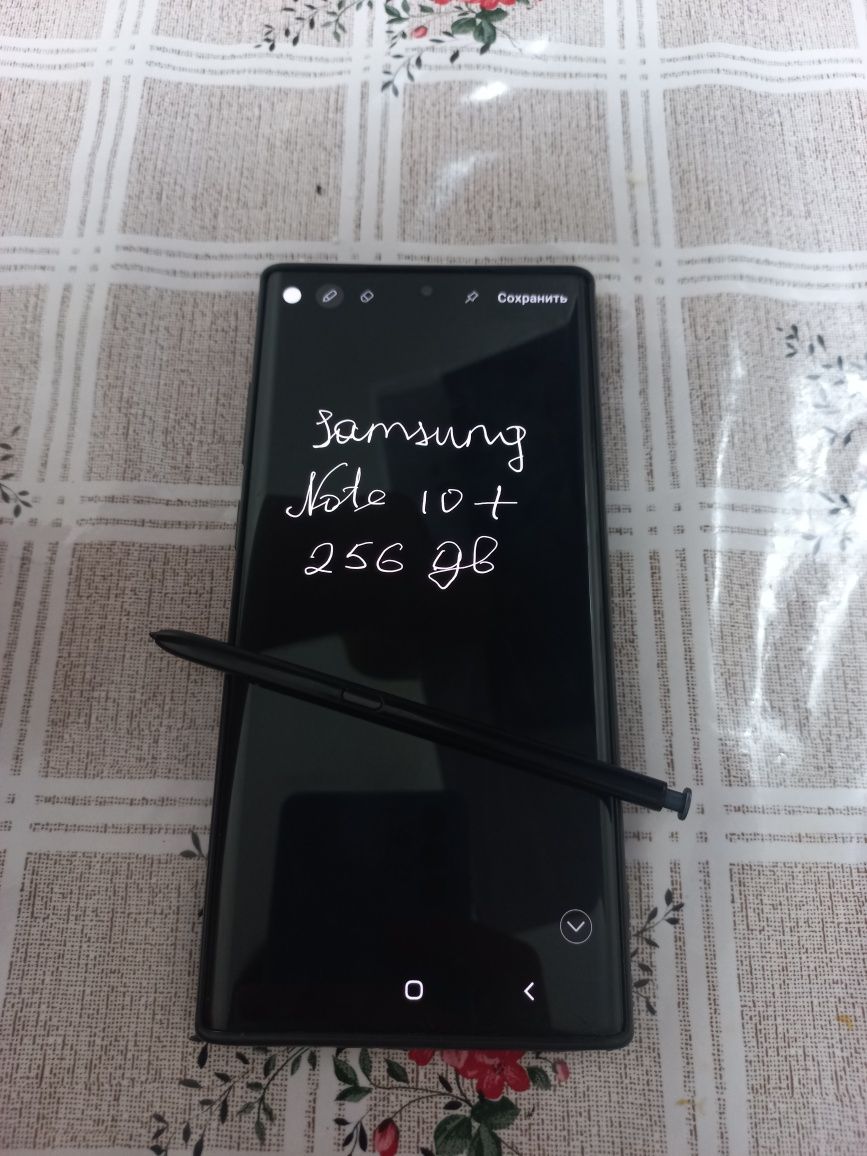 Samsung note 10 plus 256Gb kelishamiz