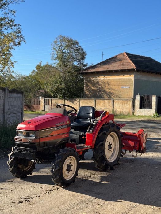 Mitsubishi MT240| tractor japonez 4x4| totul original| freza inclusa