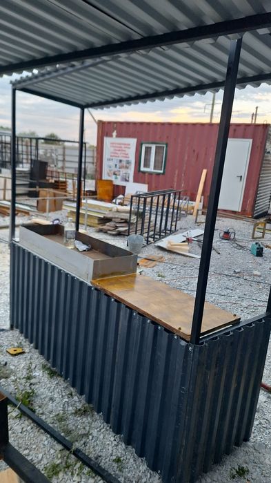 Мангальная зона для шашлыка