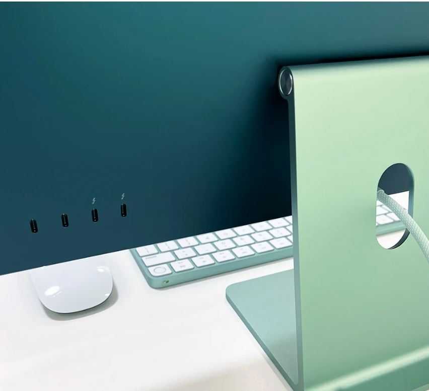 Apple iMac 24 " M1 8GB Apple M1 SSD 256GB (Mint Green) Impecabil