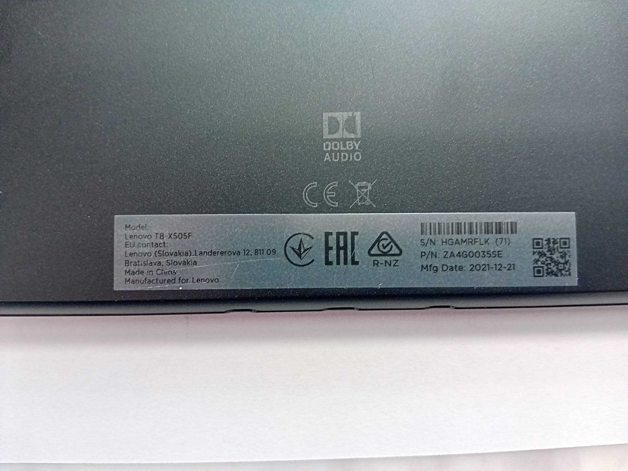 (Ag33) Tableta Lenovo Tab M10 FHD Rel