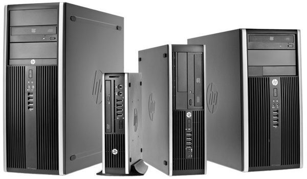 PC HP 8100, i3  3.06-GHz, 4GB DDR3, HDD 250GB SATA, DVD-Rw